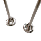 ティファニー TIFFANY＆CO バイザヤードピアス シルバー Pt950 ダイヤモンド ジュエリー