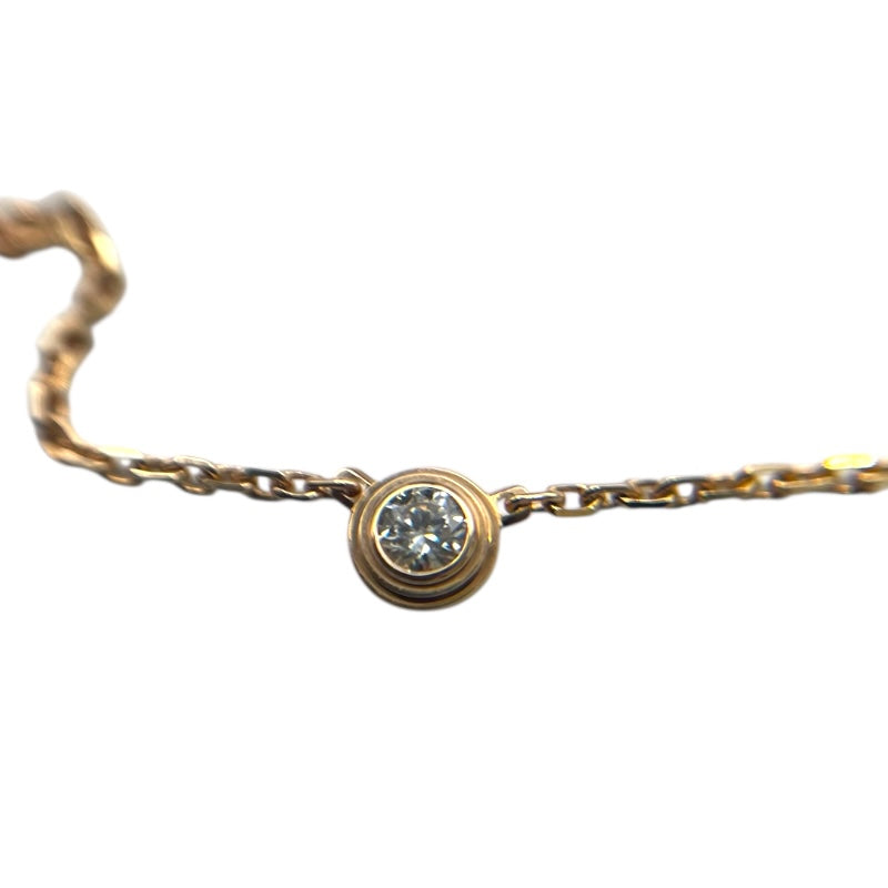 カルティエ Cartier ダムールネックレス XS ピンクゴールド Au750 ダイヤモンド ジュエリー