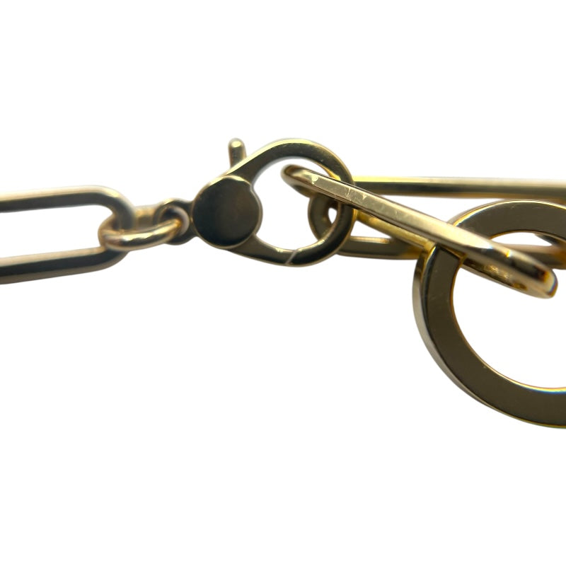 エルメス HERMES ケリーシェーヌネックレス イエローゴールド Au750 ダイヤモンド ジュエリー