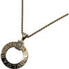 ブルガリ BVLGARI ブルガリブルガリ 1P ダイヤサークルエックレス ピンクゴールド 750PG ジュエリー
