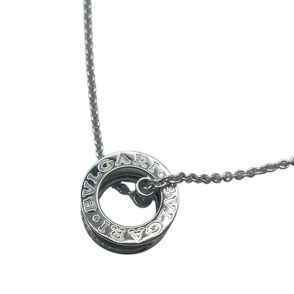ブルガリ BVLGARI ビーゼロワン ネックレス ホワイトゴールド K18WG ジュエリー