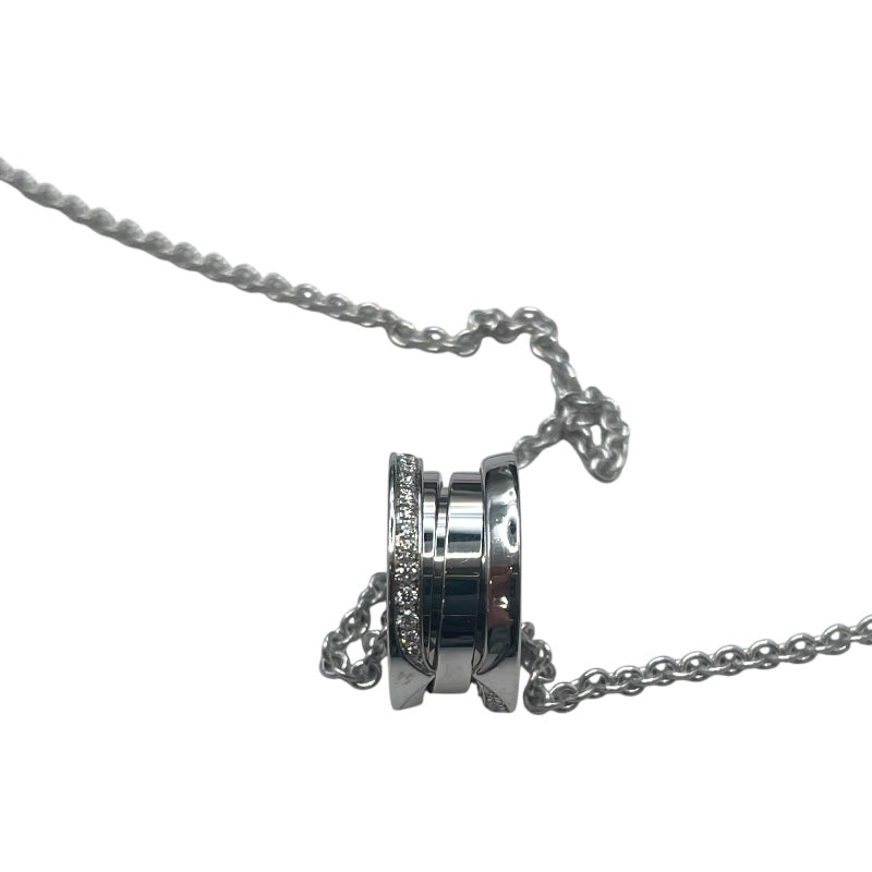 ブルガリ BVLGARI ビーゼロワン ネックレス ホワイトゴールド K18WG ジュエリー