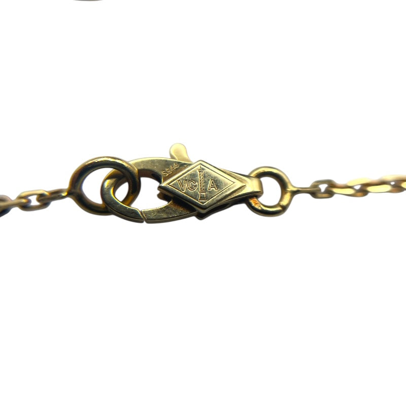 ヴァンクリーフ＆アーペル Van Cleef & Arpels スウィートアフランブラ パピヨンネックレス イエローゴールド 750 ジュエリー