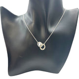 カルティエ Cartier ベビーラブサークル ダイヤネックレス ホワイトゴールド 750WG ジュエリー