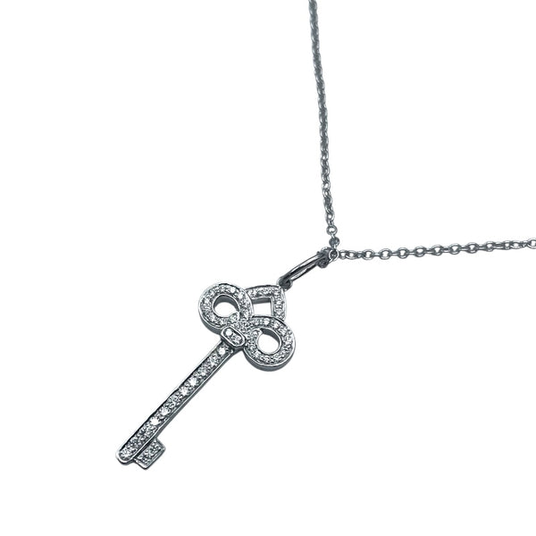 ティファニー TIFFANY＆CO フルールドリスキー ダイヤネックレス プラチナ Pt950 ジュエリー
