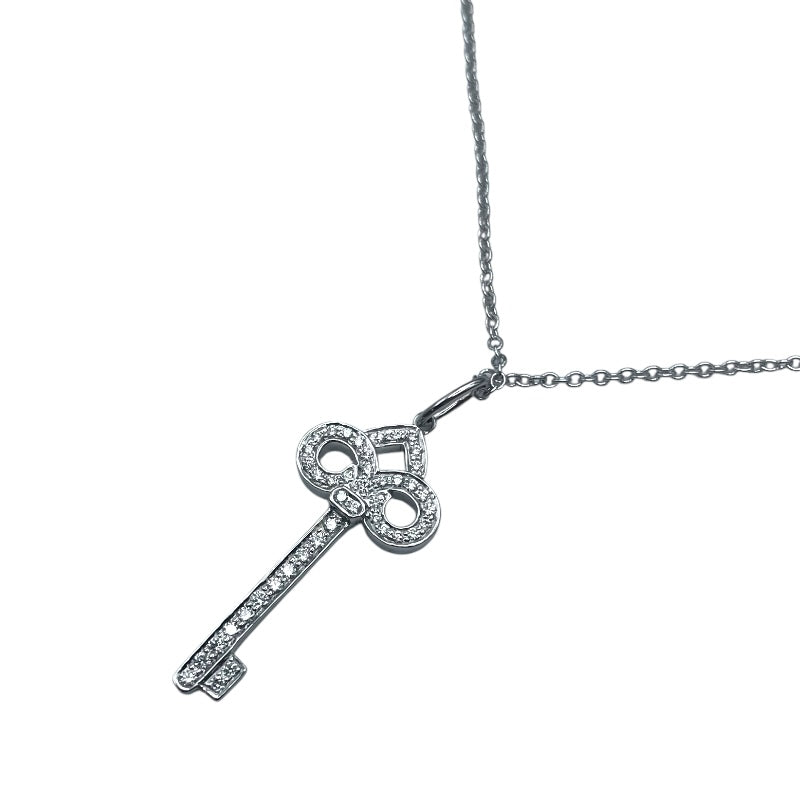 ティファニー TIFFANY＆CO フルールドリスキー ダイヤネックレス プラチナ Pt950 ジュエリー