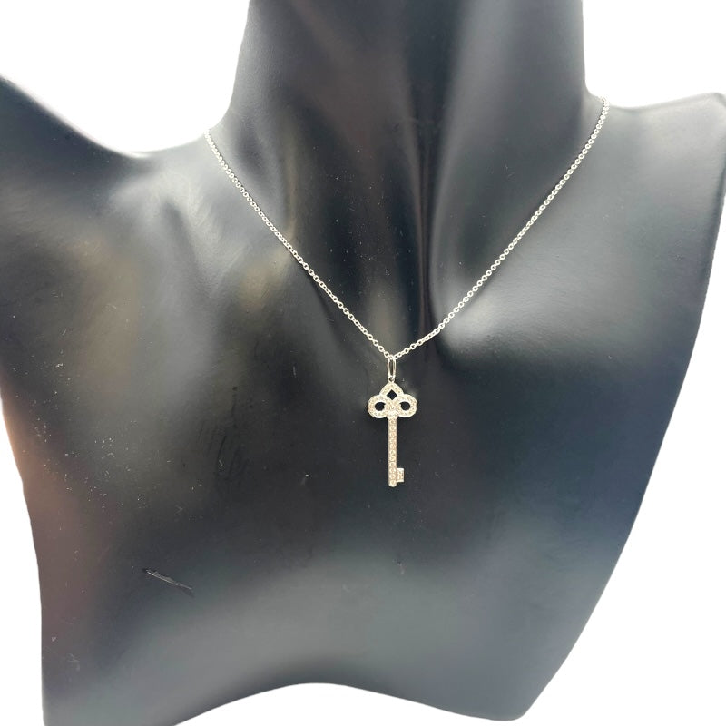 ティファニー TIFFANY＆CO フルールドリスキー ダイヤネックレス プラチナ Pt950 ジュエリー