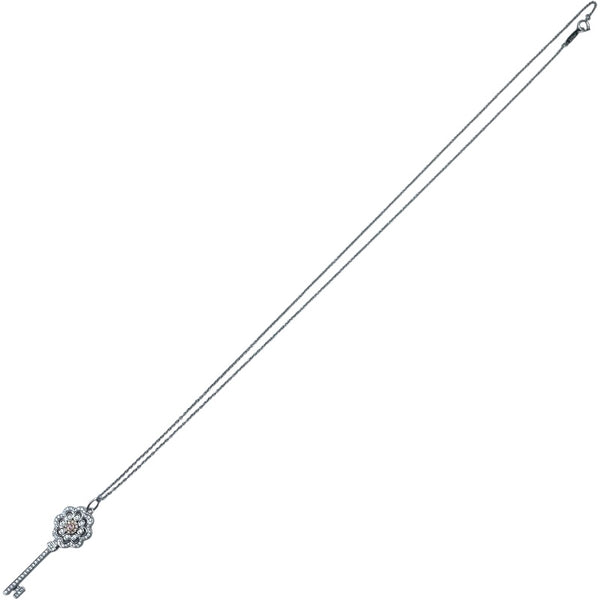 ティファニー TIFFANY＆CO ローズキーネックレス ホワイトゴールド×プラチナ K18WG/Pt900 ジュエリー