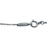 ティファニー TIFFANY＆CO ローズキーネックレス ホワイトゴールド×プラチナ K18WG/Pt900 ジュエリー