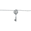 ティファニー TIFFANY＆CO ローズキーネックレス ホワイトゴールド×プラチナ K18WG/Pt900 ジュエリー