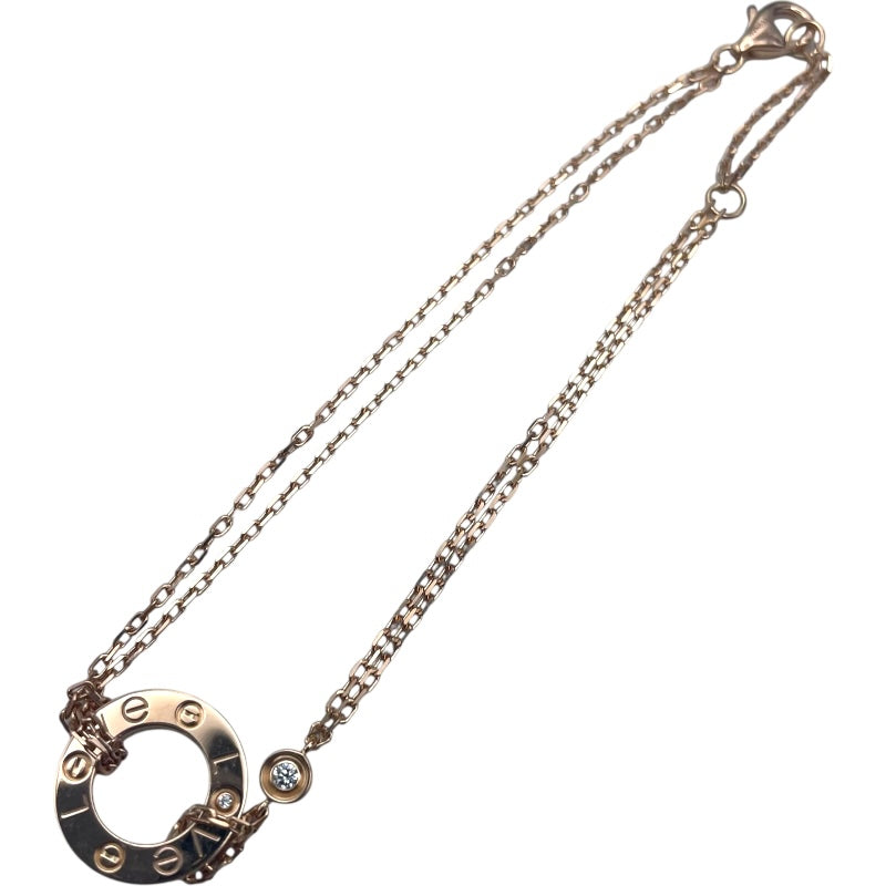 カルティエ Cartier ラブサークルブレスレット 2PD ピンクゴールド 750PD ジュエリー