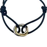 カルティエ Cartier トリニティブレスレット イエローゴールド×ホワイトゴールド×ピンクゴールド K18YG/K18PG/K18WG ジュエリー