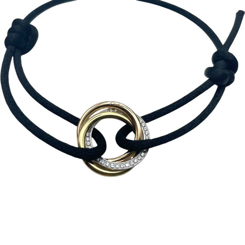カルティエ Cartier トリニティブレスレット イエローゴールド×ホワイトゴールド×ピンクゴールド K18YG/K18PG/K18WG ジュエリー