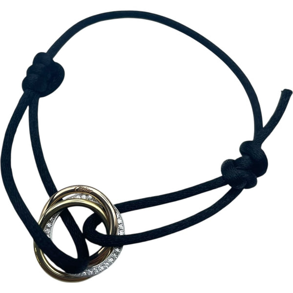 カルティエ Cartier トリニティブレスレット イエローゴールド×ホワイトゴールド×ピンクゴールド K18YG/K18PG/K18WG ジュエリー