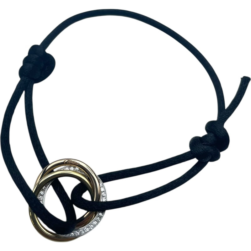 カルティエ Cartier トリニティブレスレット イエローゴールド×ホワイトゴールド×ピンクゴールド K18YG/K18PG/K18WG ジュエリー