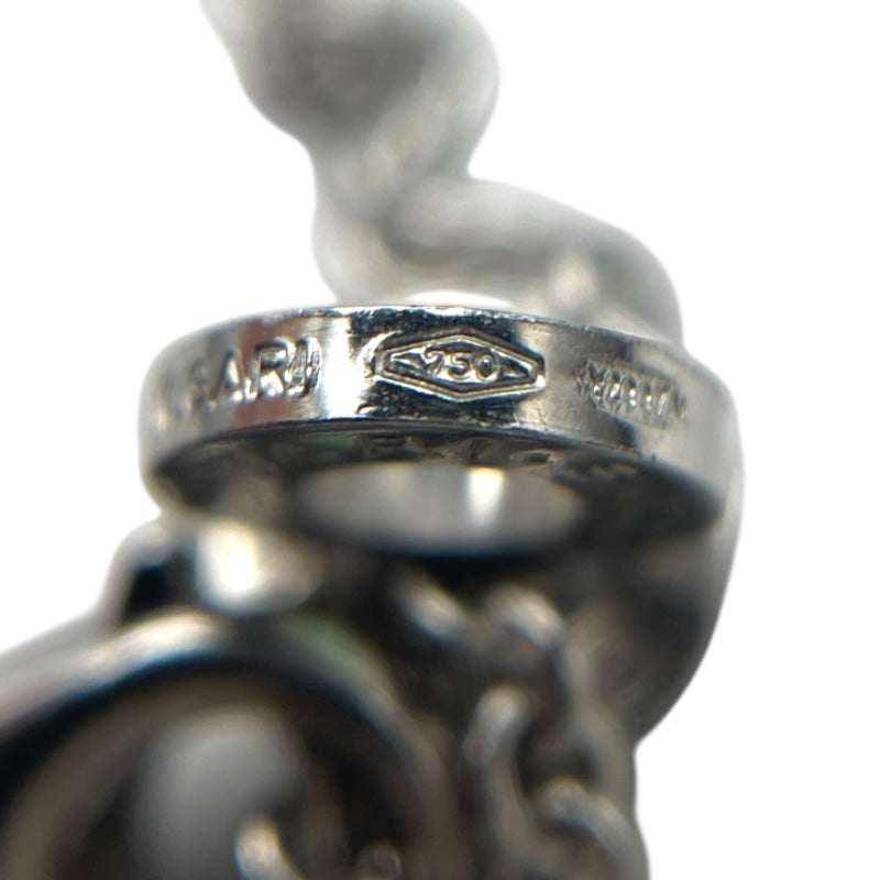 ブルガリ BVLGARI ビーゼロワン エレメントブレス ホワイトゴールド 750WG ジュエリー