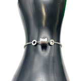 ブルガリ BVLGARI ビーゼロワン エレメントブレス ホワイトゴールド 750WG ジュエリー