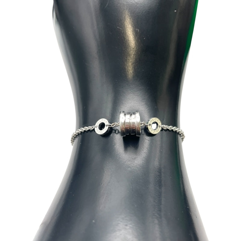 ブルガリ BVLGARI ビーゼロワン エレメントブレス ホワイトゴールド 750WG ジュエリー