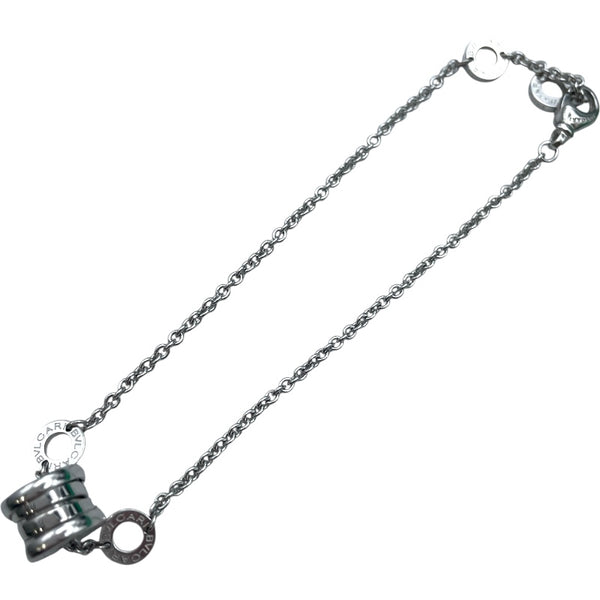 ブルガリ BVLGARI ビーゼロワン エレメントブレス ホワイトゴールド 750WG ジュエリー
