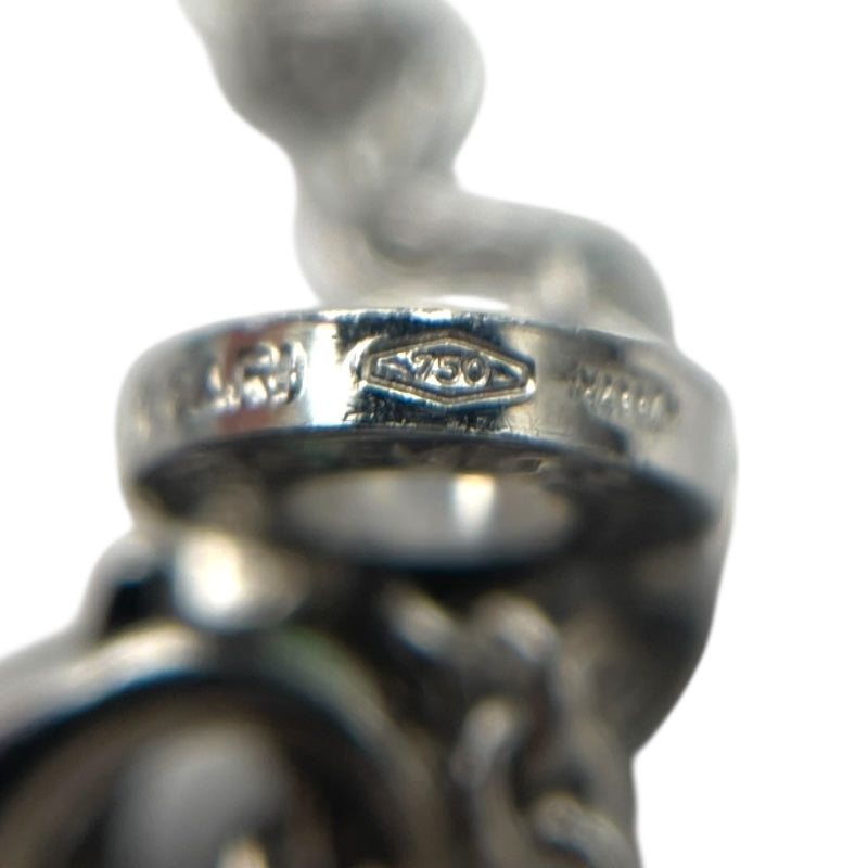 ブルガリ BVLGARI ビーゼロワン エレメントブレス ホワイトゴールド 750WG ジュエリー