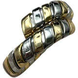 ブルガリ BVLGARI トゥボガスリング ピンクゴールド/ホワイトゴールド K18PG/K18WG ジュエリー