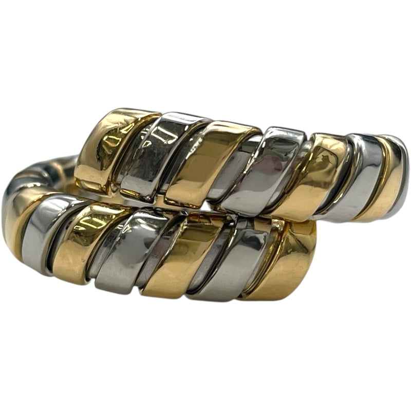 ブルガリ BVLGARI トゥボガスリング ピンクゴールド/ホワイトゴールド K18PG/K18WG ジュエリー