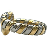 ブルガリ BVLGARI トゥボガスリング ピンクゴールド/ホワイトゴールド K18PG/K18WG ジュエリー