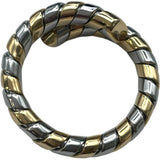 ブルガリ BVLGARI トゥボガスリング ピンクゴールド/ホワイトゴールド K18PG/K18WG ジュエリー