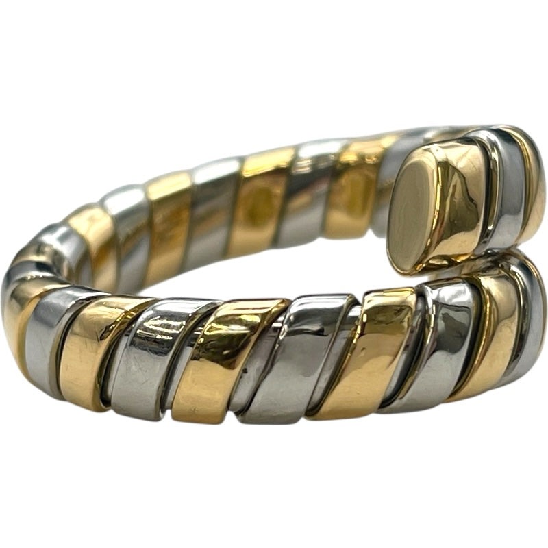 ブルガリ BVLGARI トゥボガスリング ピンクゴールド/ホワイトゴールド K18PG/K18WG ジュエリー