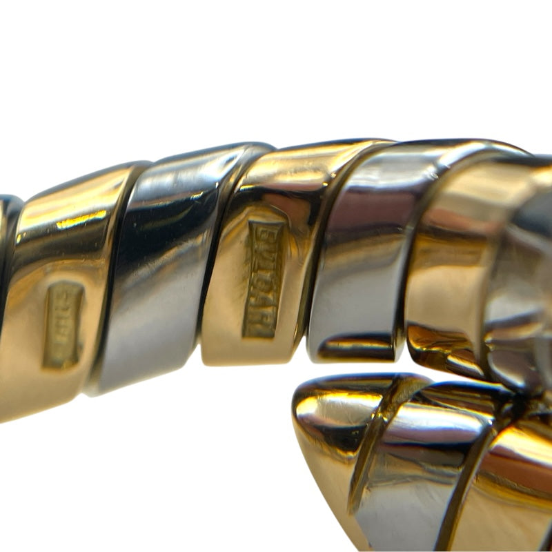 ブルガリ BVLGARI トゥボガスリング ピンクゴールド/ホワイトゴールド K18PG/K18WG ジュエリー