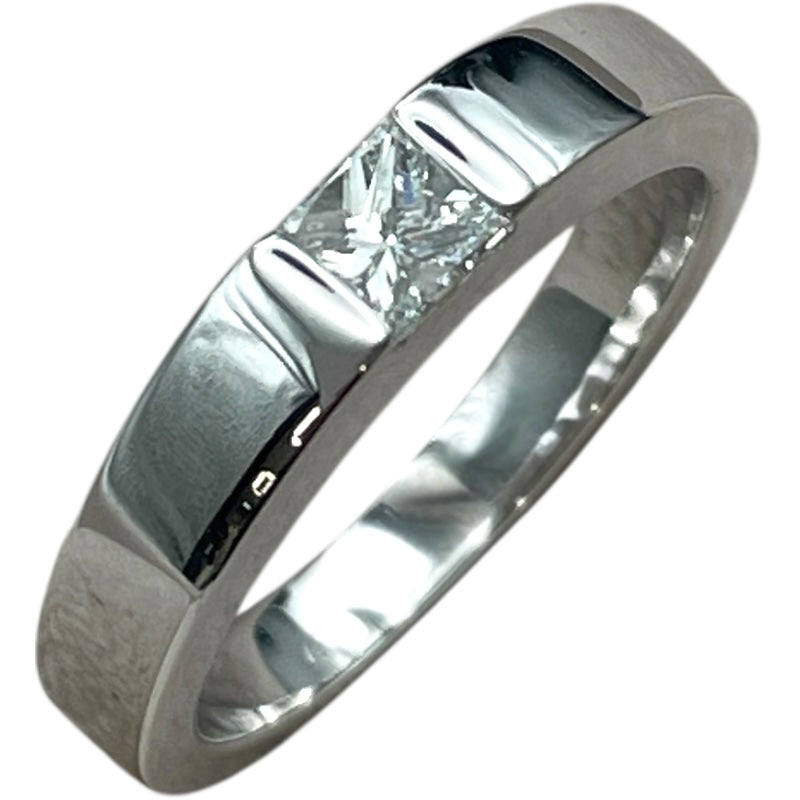 カルティエ Cartier タンクリング ホワイトゴールド 750WG ジュエリー