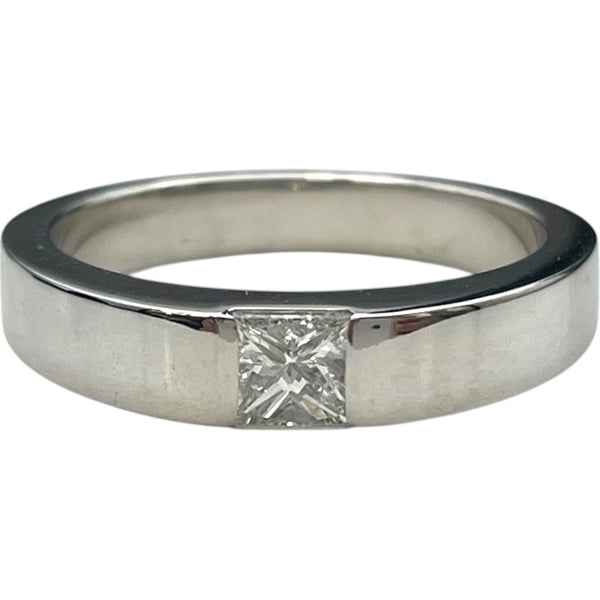 カルティエ Cartier タンクリング ホワイトゴールド 750WG ジュエリー