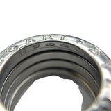 ブルガリ BVLGARI ビーゼロワンリング 4バンド（M） ホワイトゴールド 750WG ジュエリー