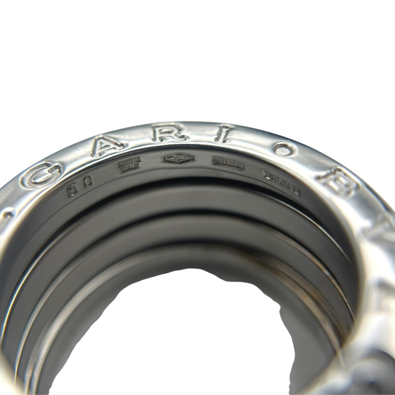 ブルガリ BVLGARI ビーゼロワンリング 4バンド（M） ホワイトゴールド 750WG ジュエリー