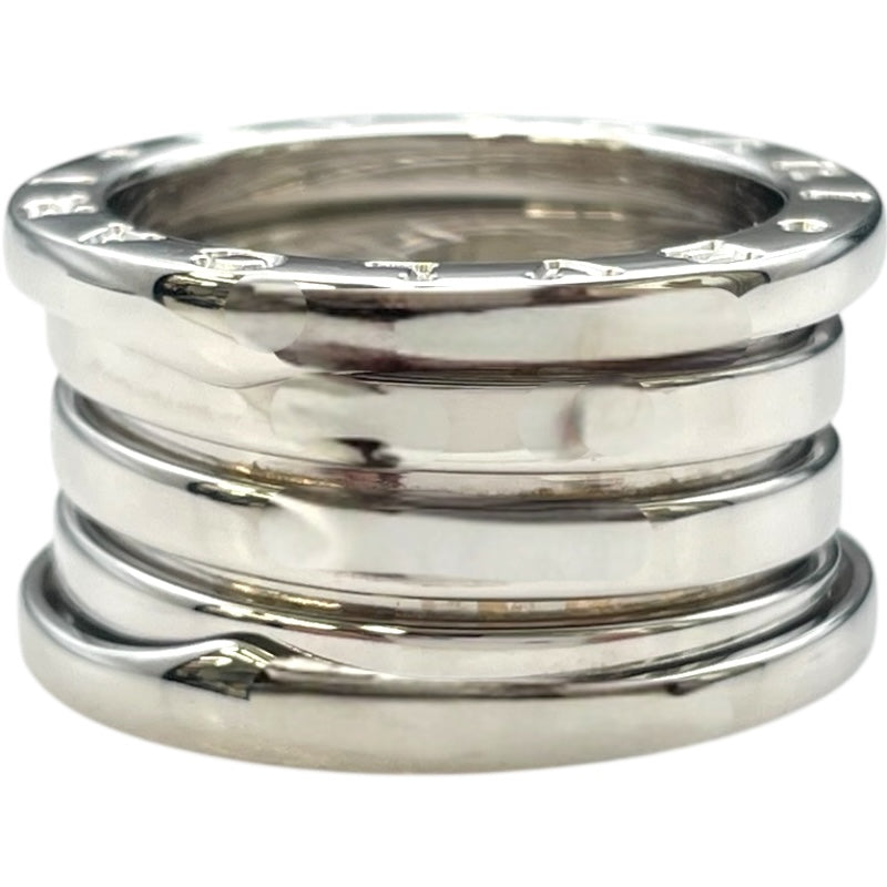 ブルガリ BVLGARI ビーゼロワンリング 4バンド（M） ホワイトゴールド 750WG ジュエリー