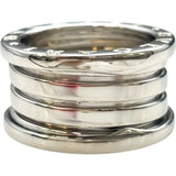 ブルガリ BVLGARI ビーゼロワンリング 4バンド（M） ホワイトゴールド 750WG ジュエリー