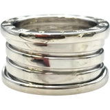 ブルガリ BVLGARI ビーゼロワンリング 4バンド（M） ホワイトゴールド 750WG ジュエリー