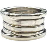 ブルガリ BVLGARI ビーゼロワンリング 4バンド（M） ホワイトゴールド 750WG ジュエリー