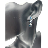 サファイアピアス ホワイトゴールド K18WG ジュエリー