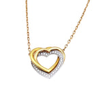 カルティエ Cartier トリニティハートダイヤネックレス ピンクゴールド 750 ピンクサファイア ジュエリー