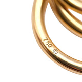 カルティエ Cartier トリニティネックレス ピンクゴールド 750PG/ピンクサファイヤ ブラックセラミック ジュエリー