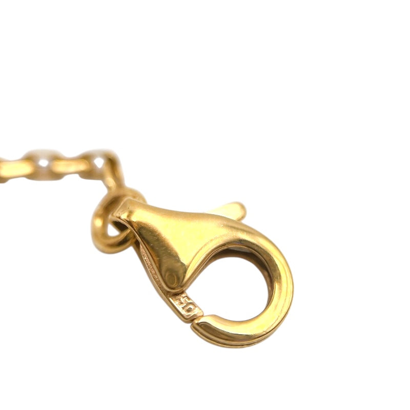 ヴァンクリーフ＆アーペル Van Cleef & Arpels ヴィンテージアルハンブラネックレス ピンクゴールド 750PG/ピンクセーブル オニキス ジュエリー