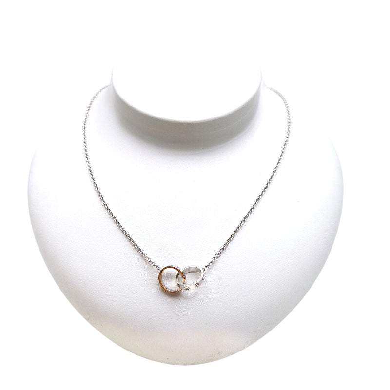 カルティエ Cartier ベビーラブ ネックレス ホワイトゴールド 750WG ジュエリー