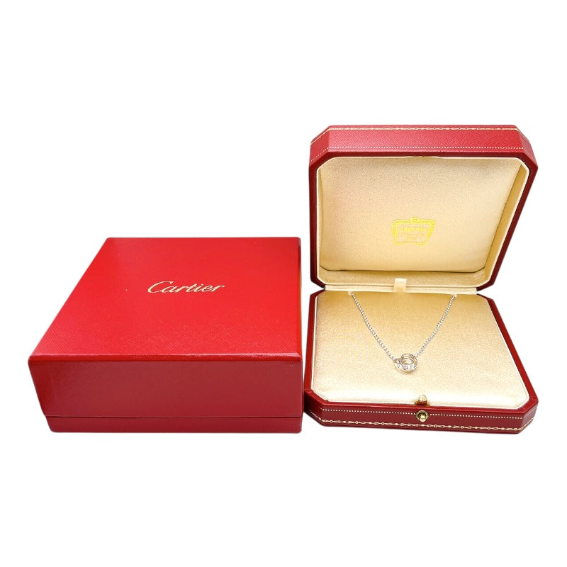 カルティエ Cartier ベビーラブ ネックレス ホワイトゴールド 750WG ジュエリー