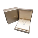 ブルガリ BVLGARI クォーレハートダイヤネックレス ホワイトゴールド 750WG ジュエリー