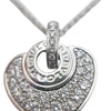 ブルガリ BVLGARI クォーレハートダイヤネックレス ホワイトゴールド 750WG ジュエリー