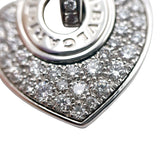 ブルガリ BVLGARI クォーレハートダイヤネックレス ホワイトゴールド 750WG ジュエリー