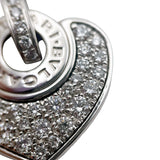 ブルガリ BVLGARI クォーレハートダイヤネックレス ホワイトゴールド 750WG ジュエリー