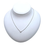 ティファニー TIFFANY＆CO バイザヤードネックレス プラチナ Pt950 ダイヤモンド ジュエリー