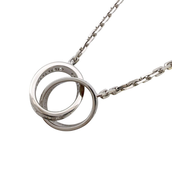 カルティエ Cartier ベビーラブダイヤネックレス ホワイトゴールド 750WG ダイヤモンド ジュエリー
